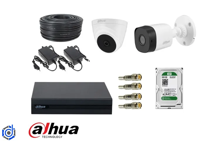 قیمت پک دوربین مداربسته داهوا